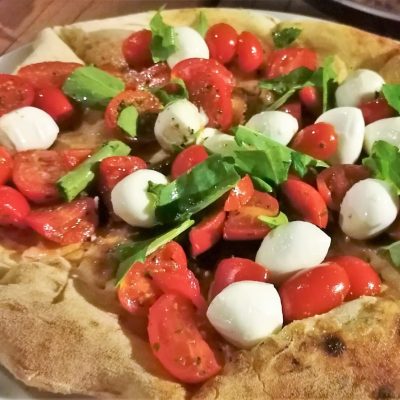 Pizza crudaiola